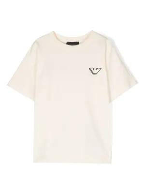 Girls armani t shirt hotsell