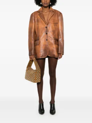【Giuseppe Di Morabito】レザーブレザー Giuseppe Di Morabito Blazers for Women - Shop on FARFETCH