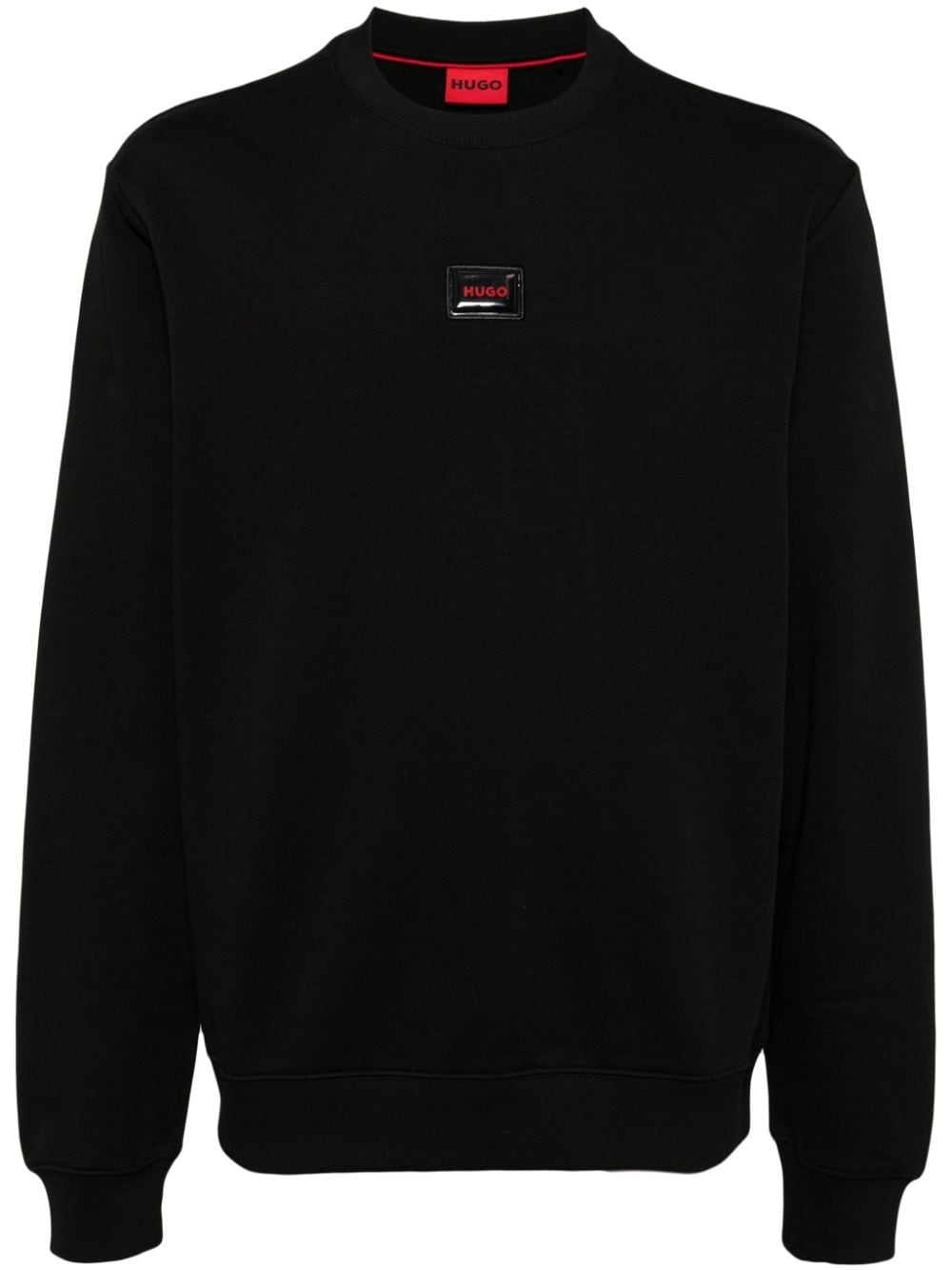 logo-appliqué cotton sweatshirt