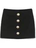 Giuseppe Di Morabito sea shell-detail mini skirt - Black