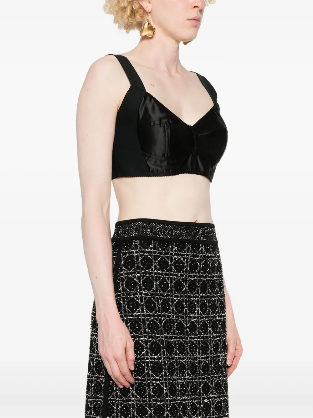 Dolce & Gabbana Korset top Zwart