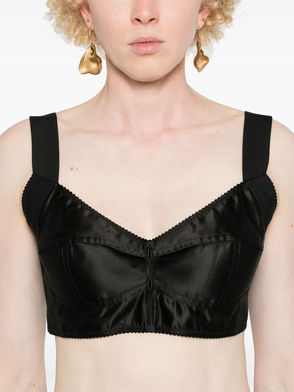 Dolce & Gabbana Korset top Zwart