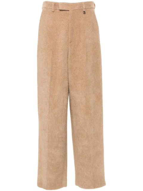 Giuseppe Di Morabito logo-plaque trousers