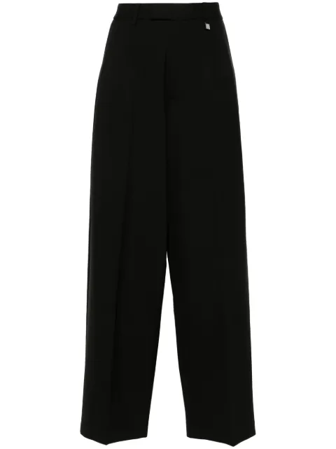 Giuseppe Di Morabito logo-plaque trousers