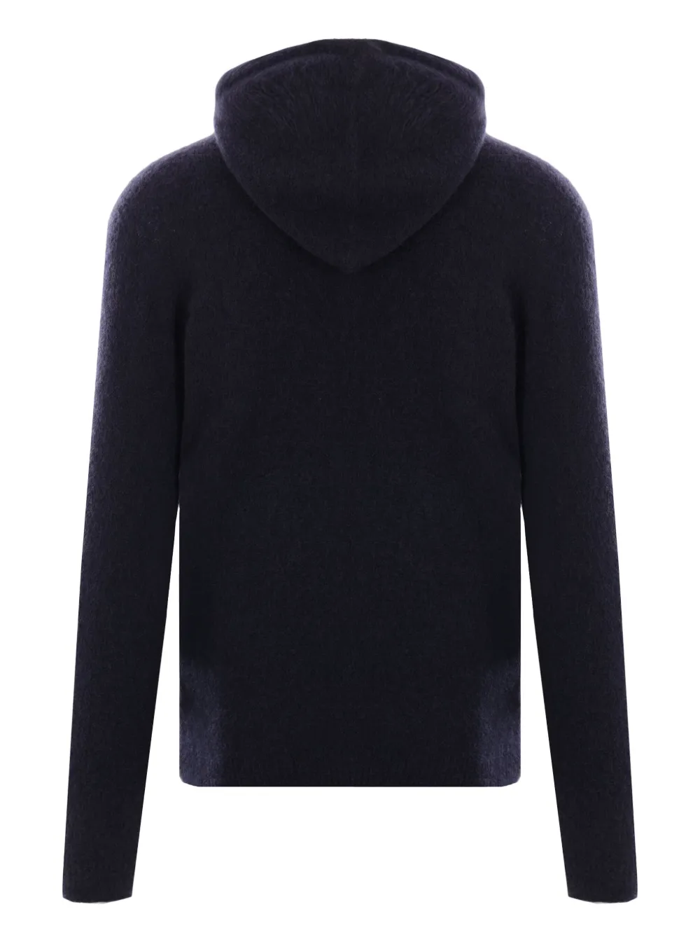 Roberto Collina Gebreide hoodie - Blauw