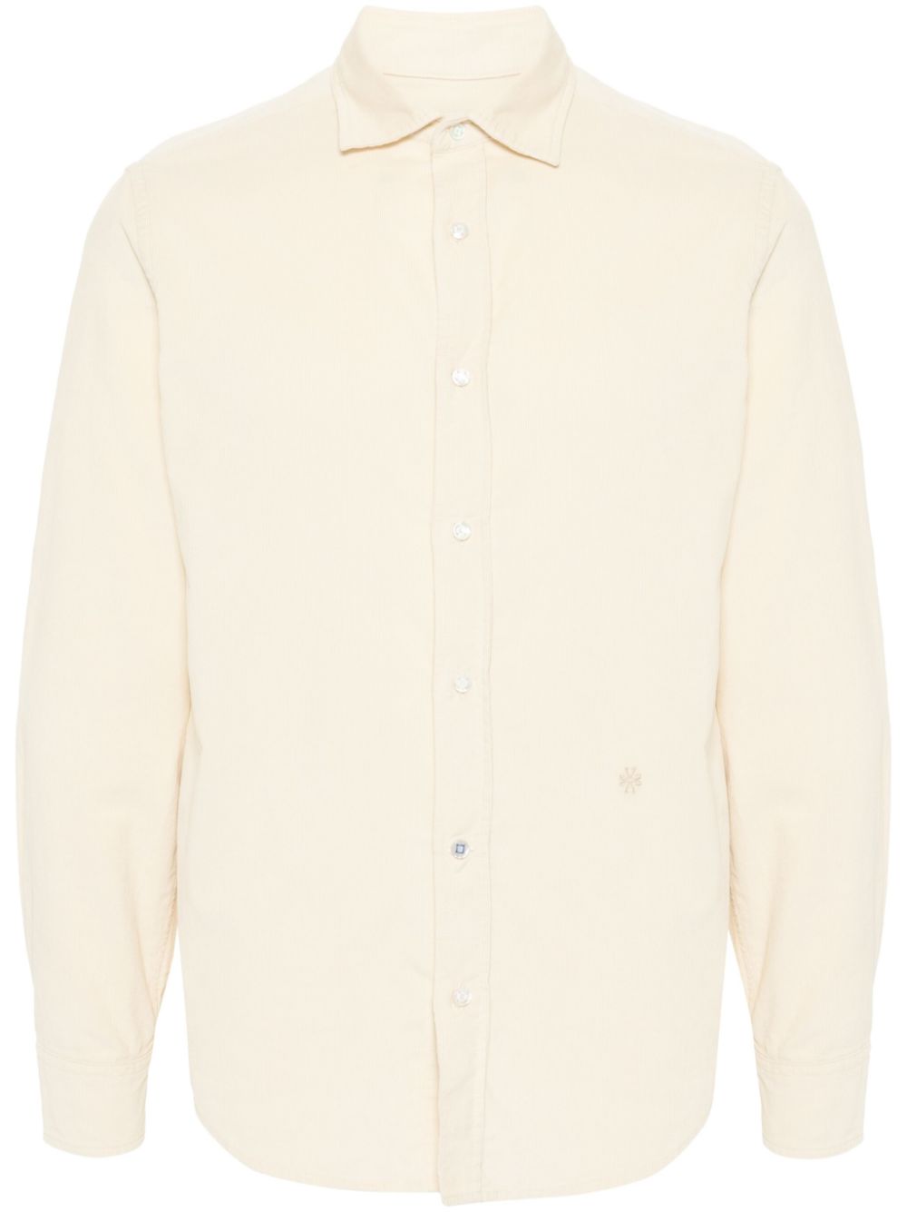 Jacob Cohën embroidered shirt - Neutrals