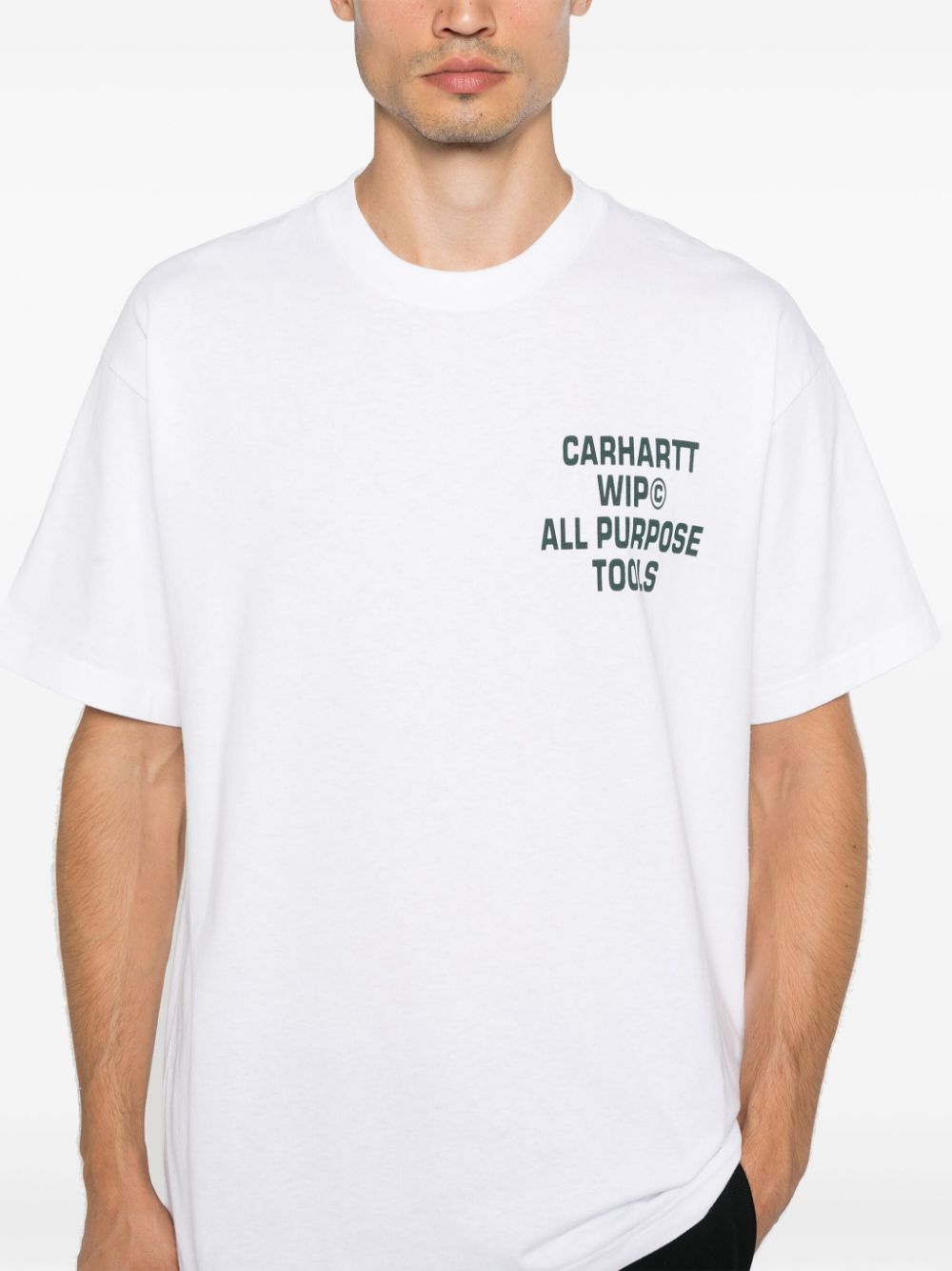 Carhartt WIP Cross Screw T-shirt Wit