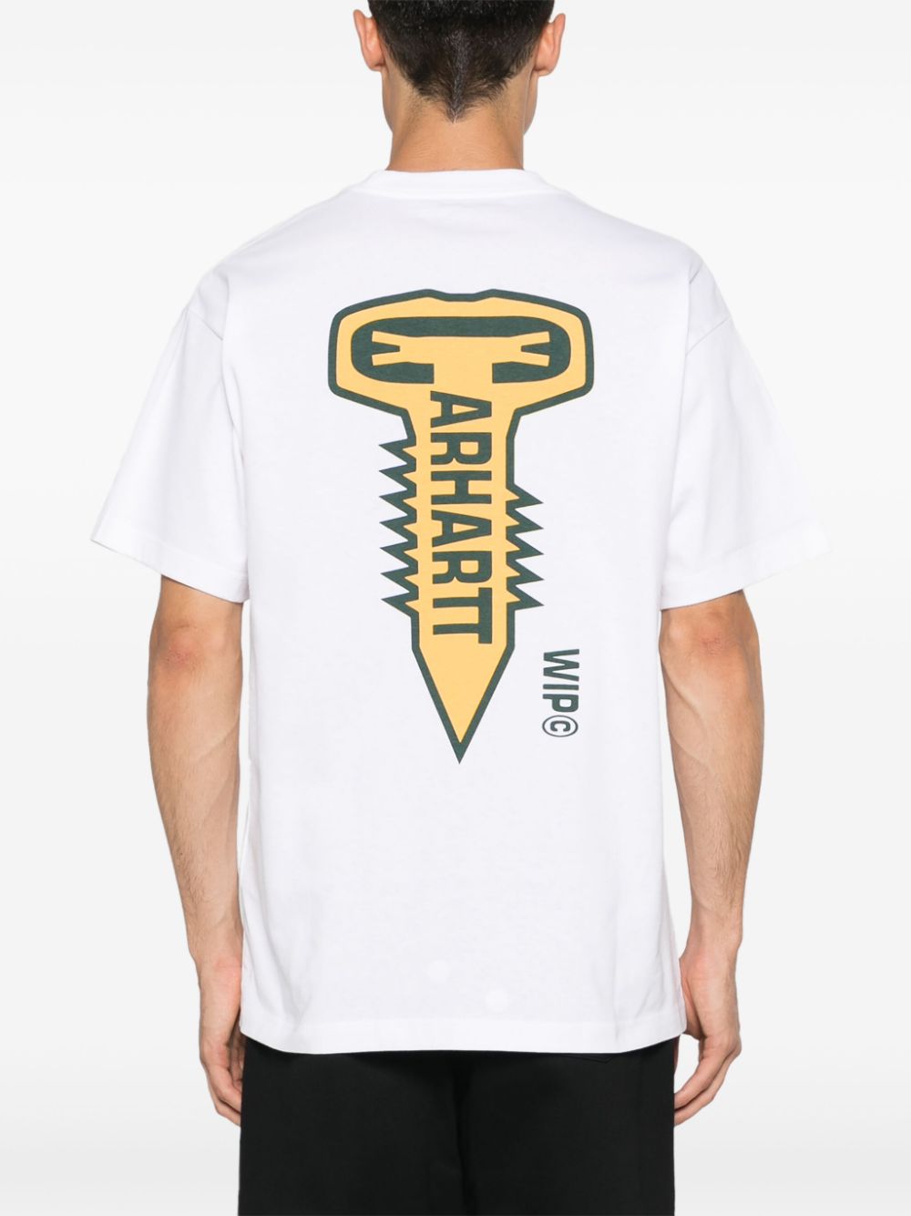 Carhartt WIP Cross Screw T-shirt Wit