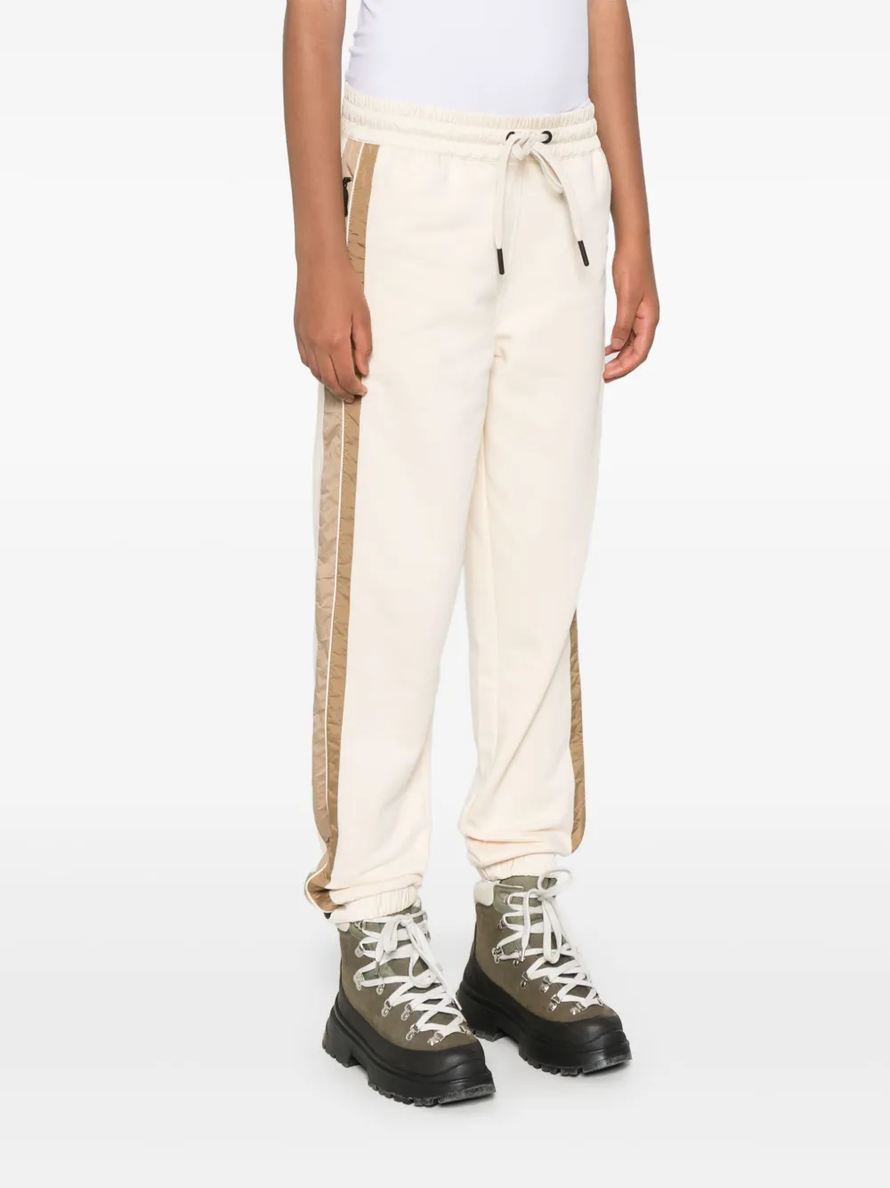 MONCLER PANELLED PERFORMANCE TRACK PANTS 