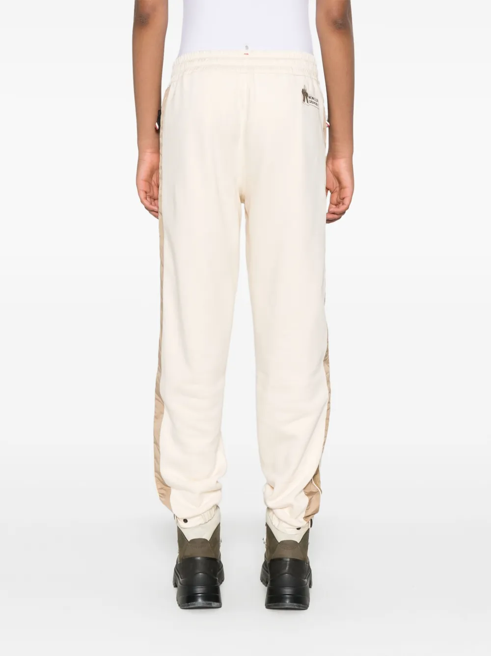 MONCLER PANELLED PERFORMANCE TRACK PANTS 