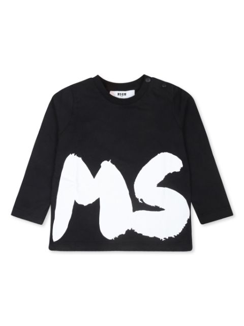 MSGM Kids logo-print T-shirt