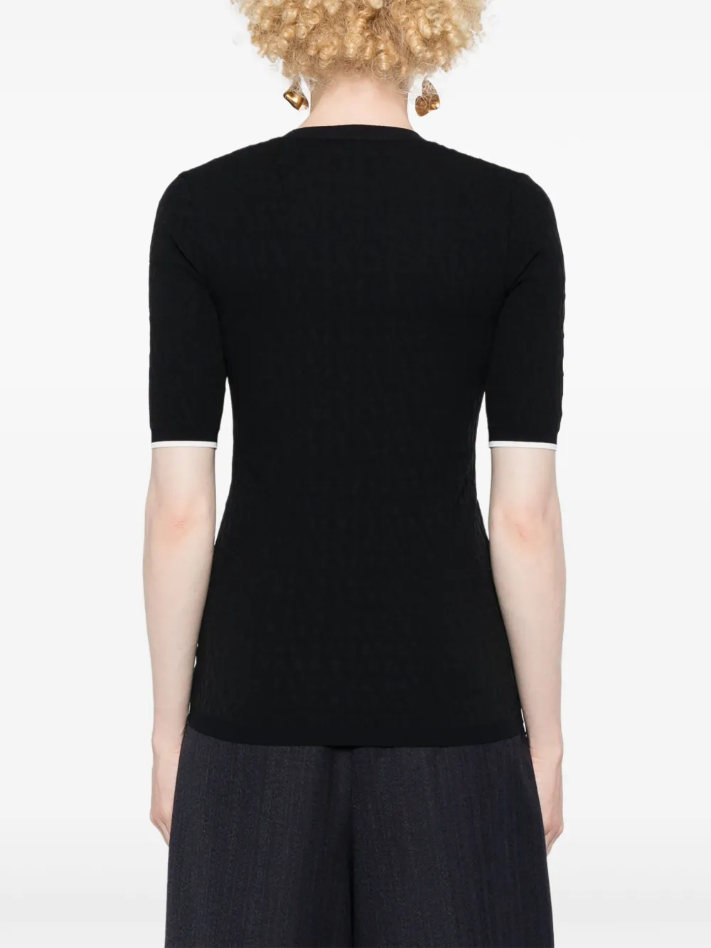 Valentino Garavani Top met Toile Iconographe-patroon Blauw