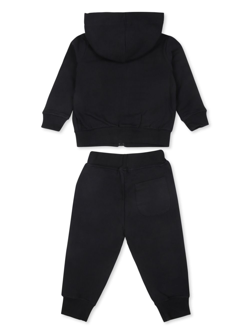 MSGM Kids logo-printed tracksuit set - Zwart