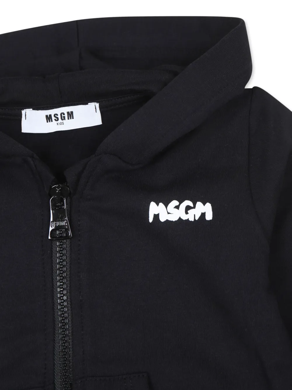 MSGM Kids Trainingspak met logoprint Zwart