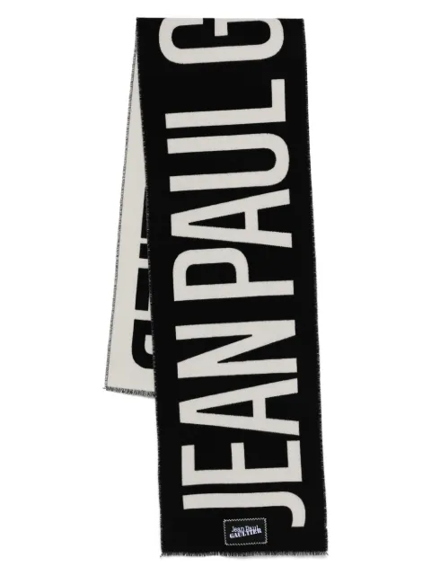 Jean Paul Gaultier 로고 프린트 스카프