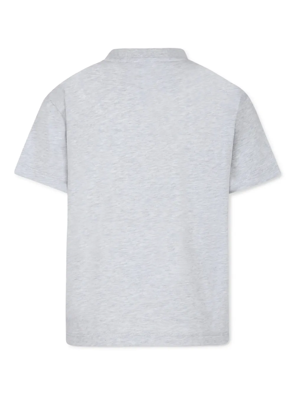 MSGM Kids logo-print T-shirt - Grijs