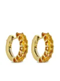 Jewels Aficionado 18kt yellow gold sapphire earrings