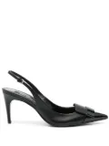 Sergio Rossi 75mm SR1 slingback pumps - Black