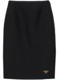 Prada Tricotine skirt - Black