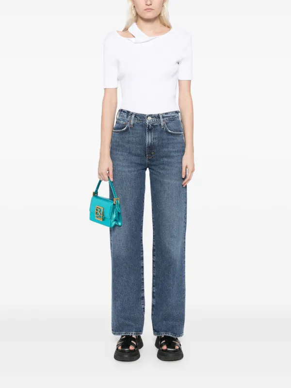 AGOLDE Harper ジーンズ | ブルー | FARFETCH JP