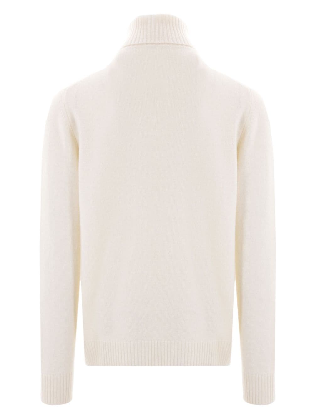 Shop Roberto Collina Roll-neck Sweater In Nude