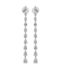 Jewels Aficionado 18kt white gold diamond earrings - Silver