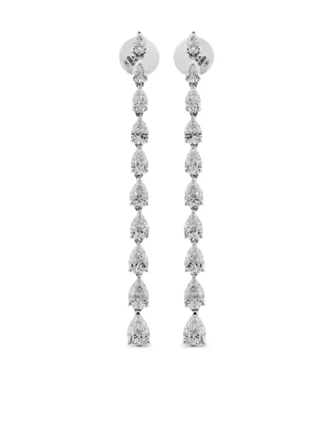 Jewels Aficionado Orecchini in oro bianco 18kt con diamanti