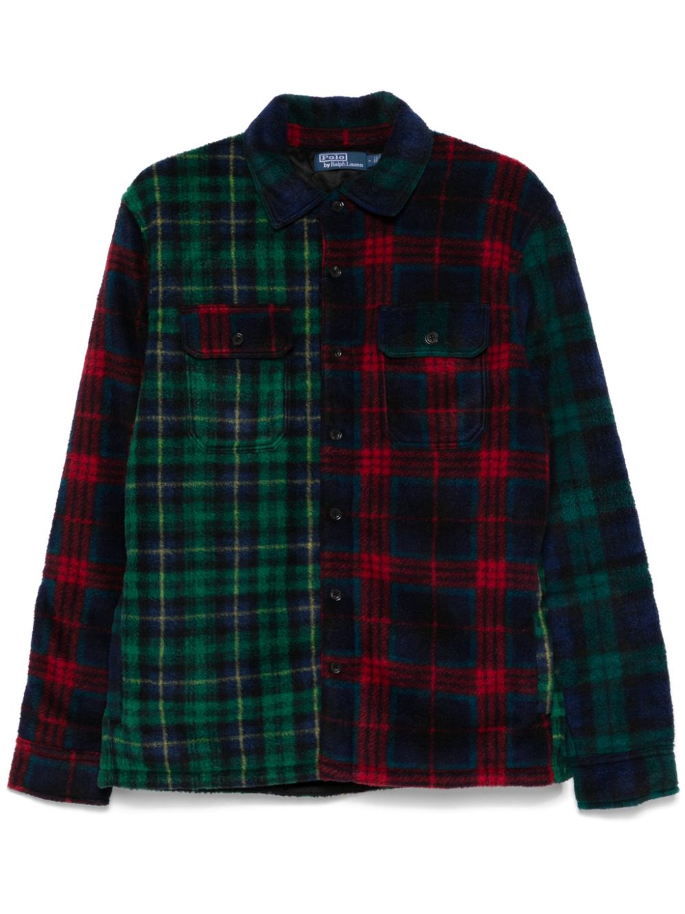 Polo Ralph Lauren plaid shirt jacket - Blue