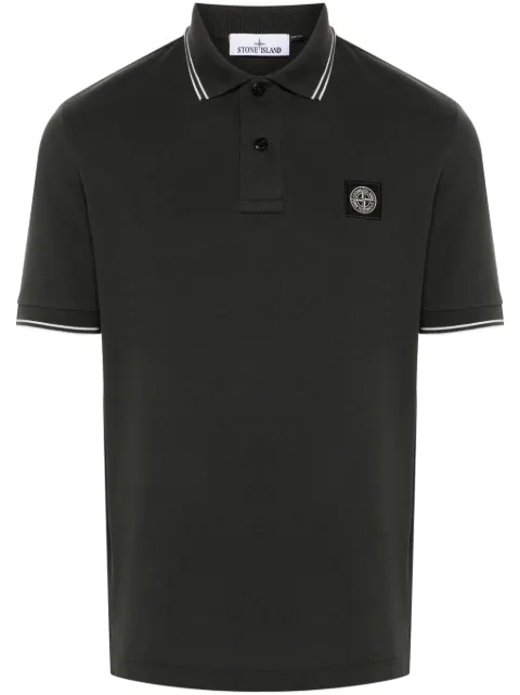 Stone Island playera tipo polo manga corta