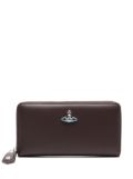 Vivienne Westwood Classic Zip Round wallet - Brown