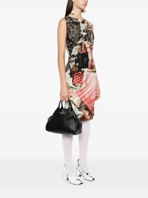 Vivienne Westwood Medium Yasmine Tote Bag | Black | FARFETCH