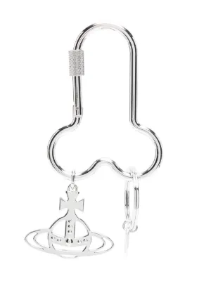 Vivienne Westwood カラビナ キーホルダー | シルバートーン | FARFETCH JP