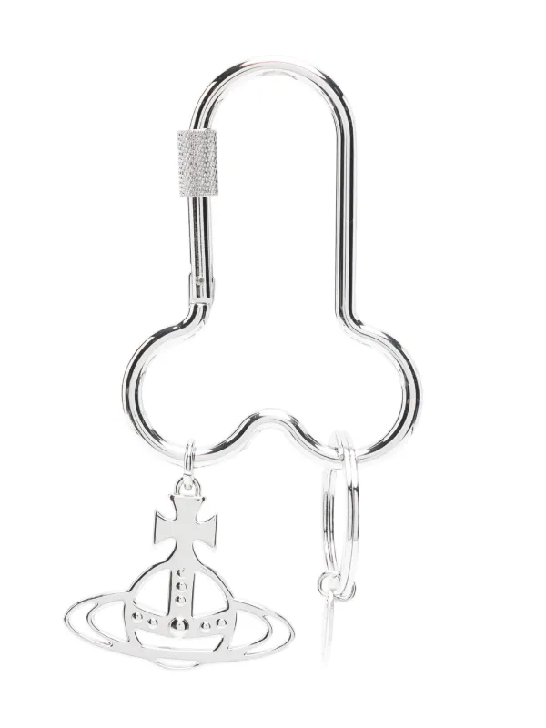 Vivienne Westwood Carabiner Keyring | Silver | FARFETCH