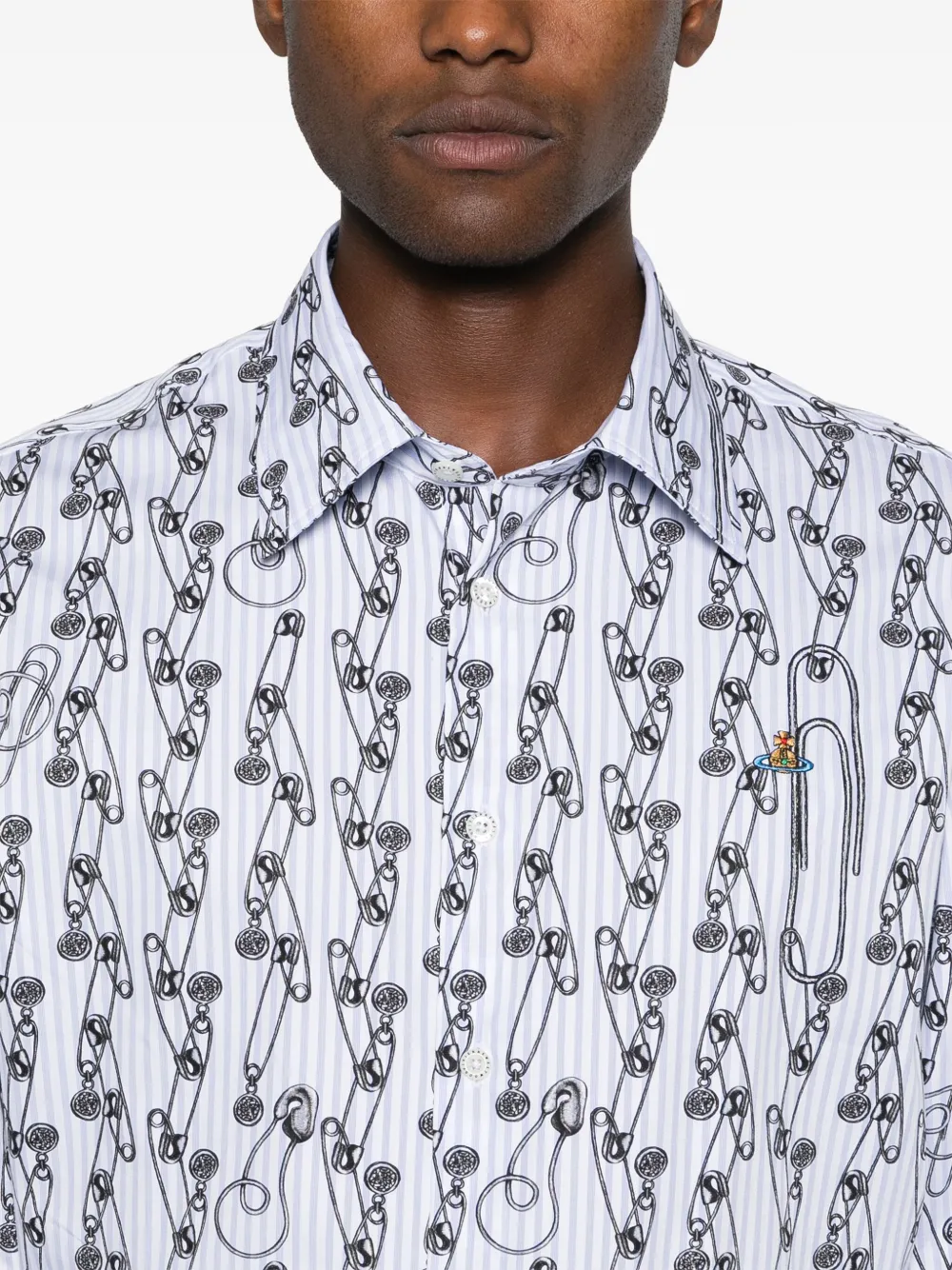 Vivienne Westwood Ghost overhemd Blauw