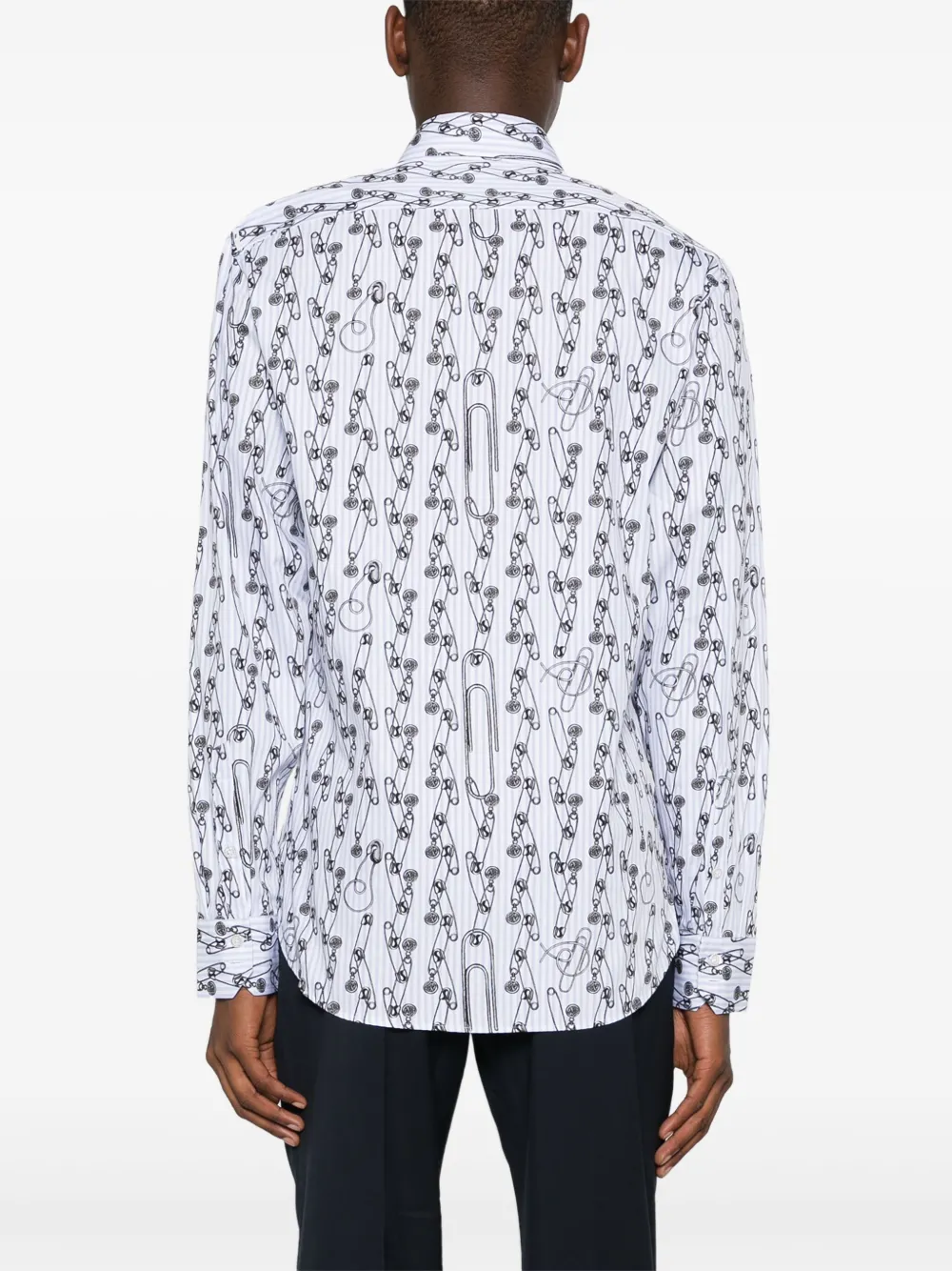 Vivienne Westwood Ghost overhemd Blauw