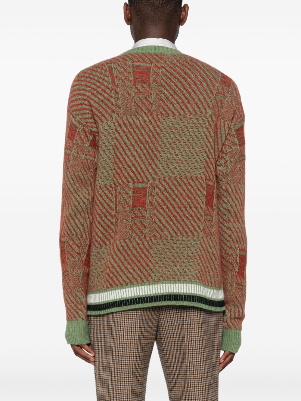 Shop Vivienne Westwood Highlander Sweater In Green