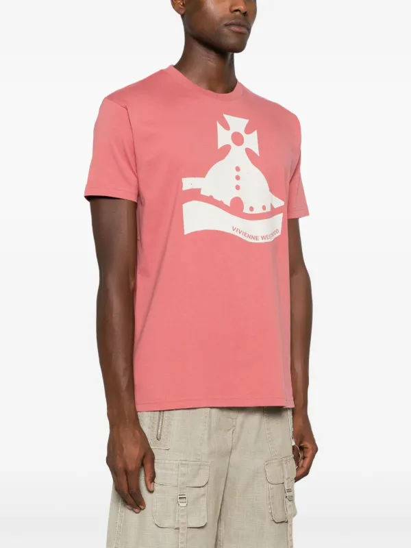 Vivienne Westwood｜ (CLASSIC T-SHIRT (3G010013 J006E P30 Classic T-Shirt Multicolour Orb in BLACK | Vivienne Westwood®