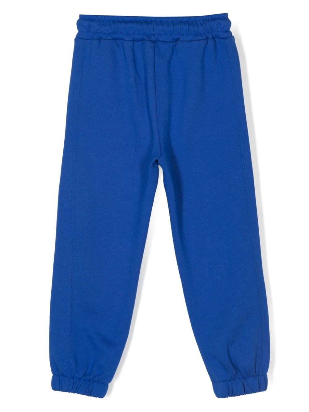 MSGM Kids logo-print track pants - Blauw