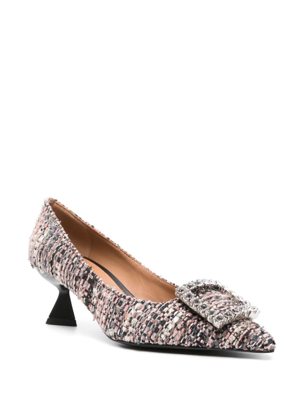 Shop Roberto Festa 50mm Evilly Pumps In Pink