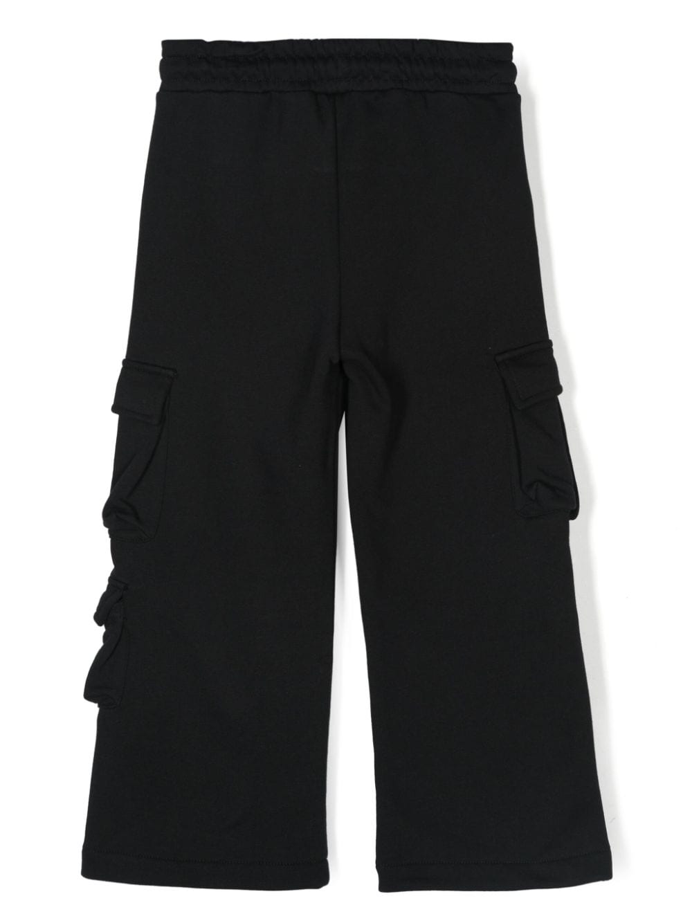 MSGM Kids jersey cargo pants - Zwart