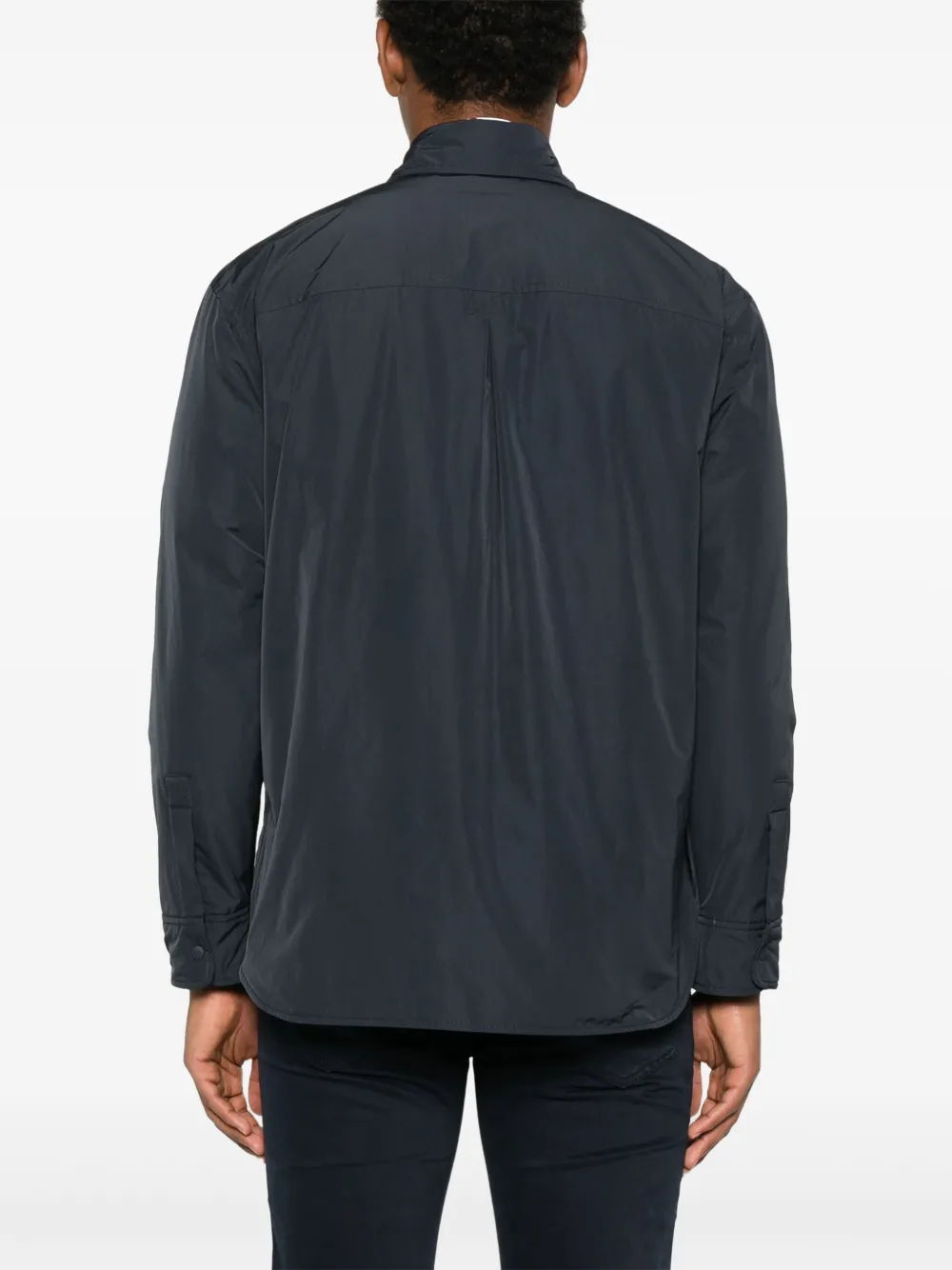 ASPESI Gewatteerd shirtjack Blauw