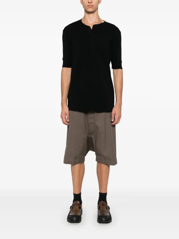 Scar Stitched Fitted Cotton T-Shirt by Thom Krom | Shop