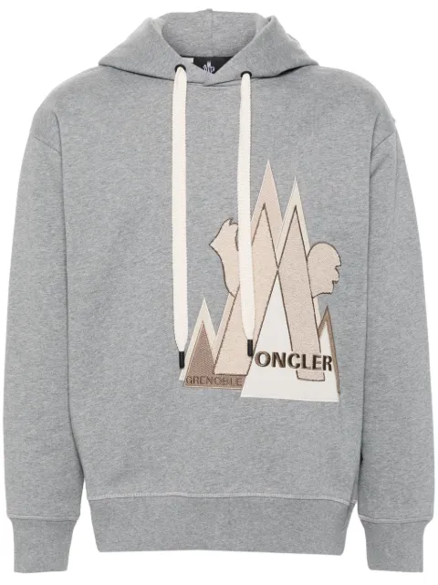 Moncler Grenoble Mountain-logo hoodie 