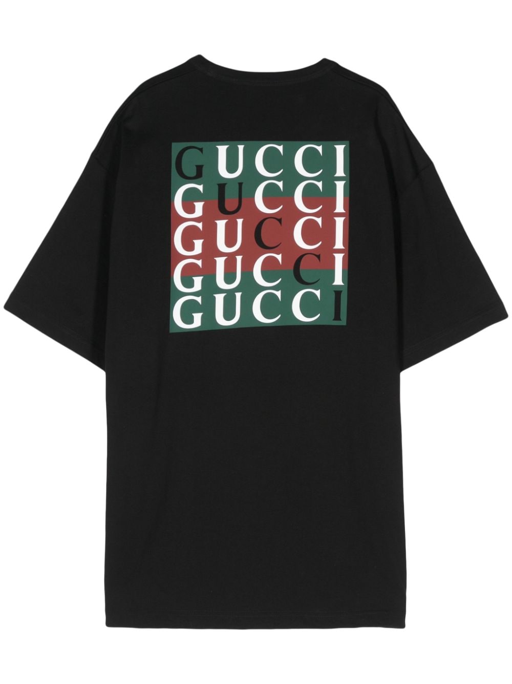 Gucci Katoenen jersey T-shirt - Zwart