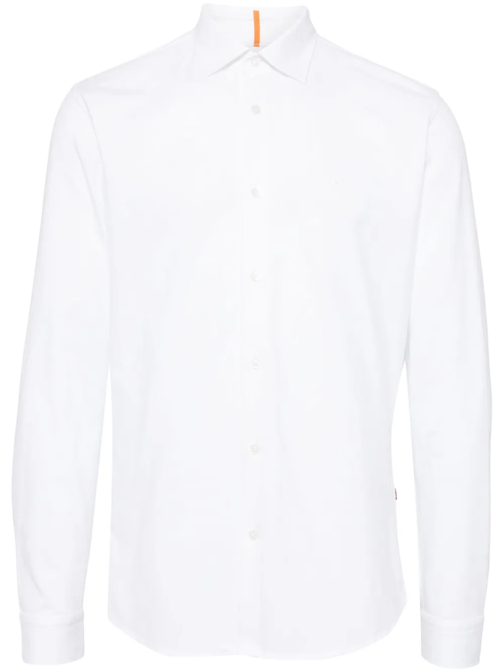 BOSS camisa con logo bordado | blanco | Image 1