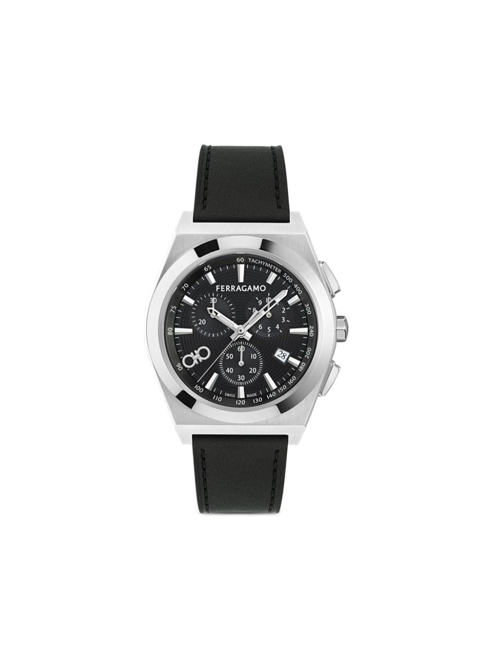 Ferragamo Chrono 42mm In Black