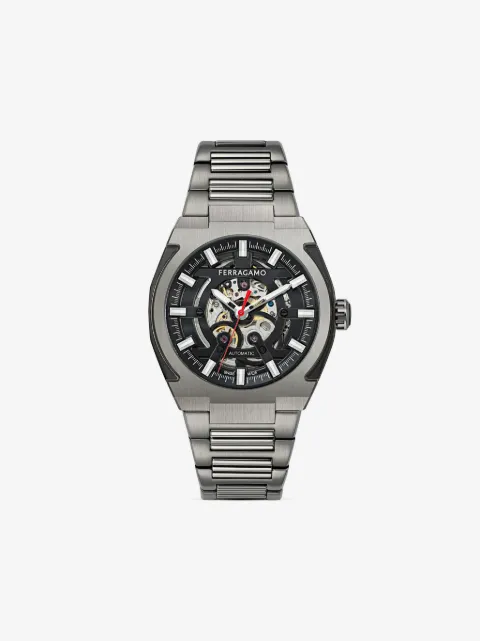 Ferragamo reloj Supreme Skeleton 43mm