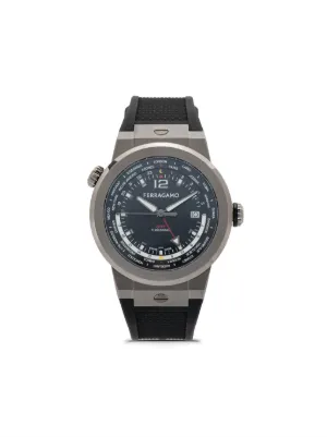 Ferragamo 1927 クロノグラフ 40mm 腕時計 | ブルー | FARFETCH JP