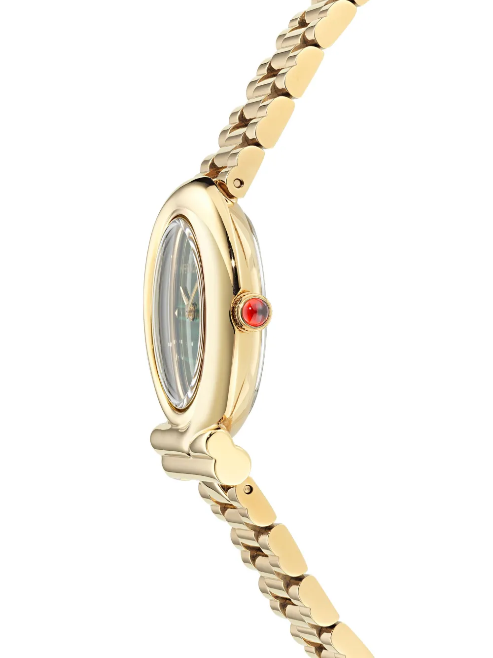 Ferragamo Ronda Gancini 28mm - Groen