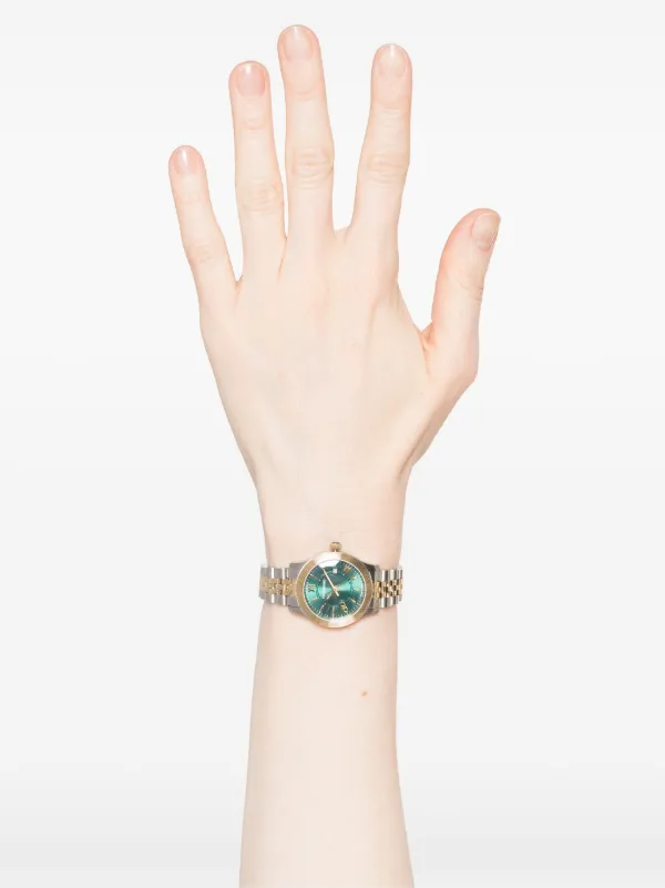 Ferragamo Pair Duo 28mm | Green | FARFETCH BN